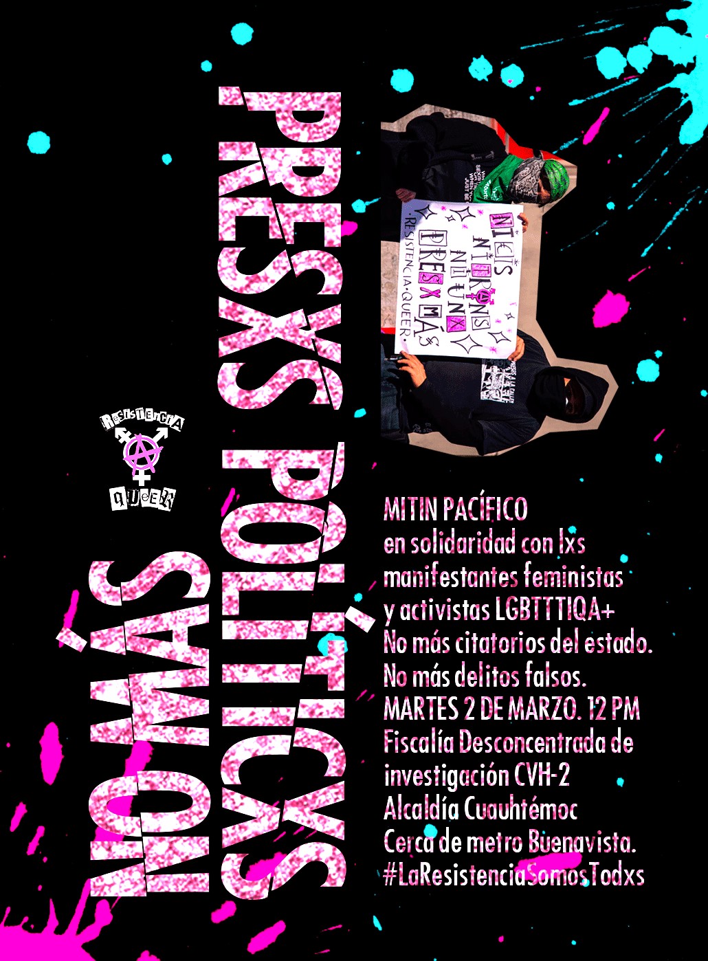 Manifestación Resistencia Queer
