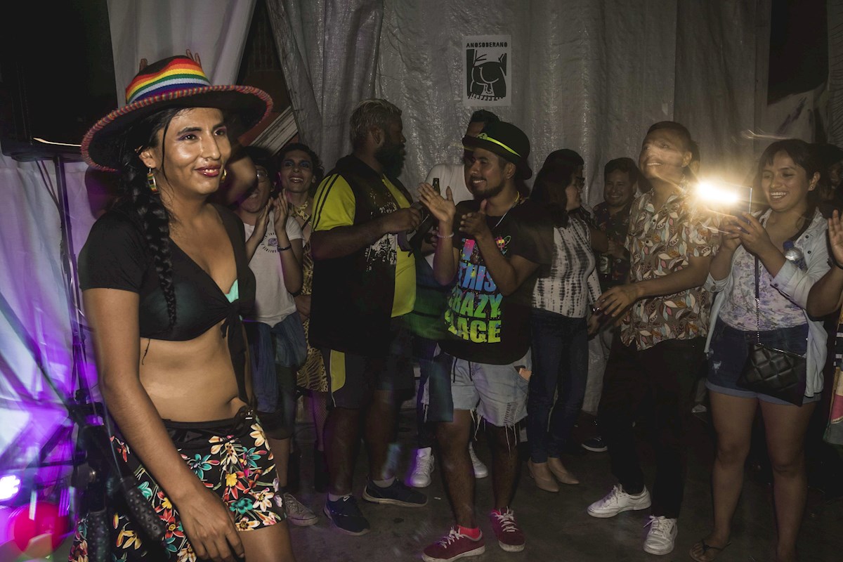 Gahela Cari candidata trans de Perú