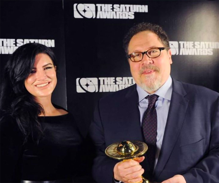 gina carano john favreau mandalorian