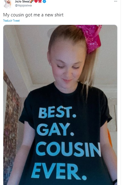 Jojo Siwa pertenece a la comunidad LGBT+