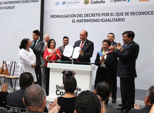 Coahuila es uno de los estados que reconocen el matrimonio igualitario