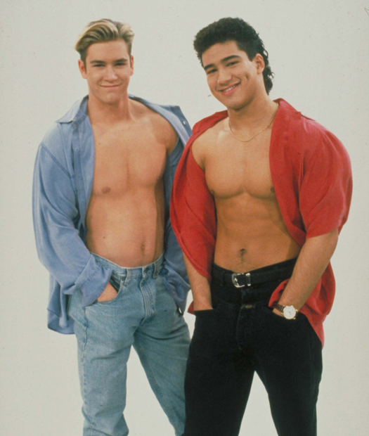 Personajes de los 90 Zack Morris y A.C. Slater 
