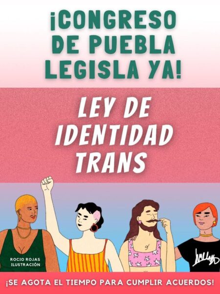 puebla ley agnes trans congreso activismo coatlicue siempre viva
