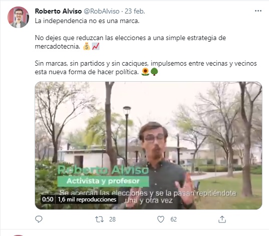Roberto Alviso candidato en Nuevo León
