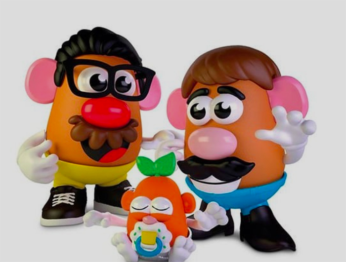 señor cara papa familia homoparental