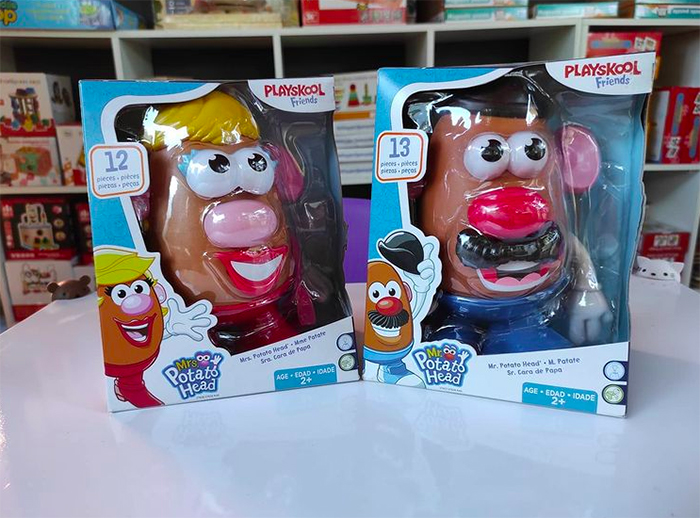 señora señora cara papa juguete