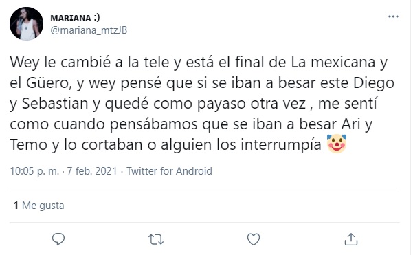 Comentarios sobre la relación entre Diego y Sebastián