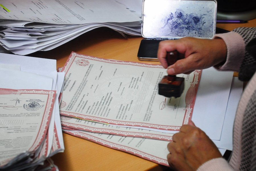 Actas de nacimienti personas trans Registro Civil Quintana Roo