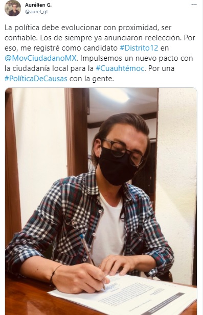 Aurelien Guilabert candidato