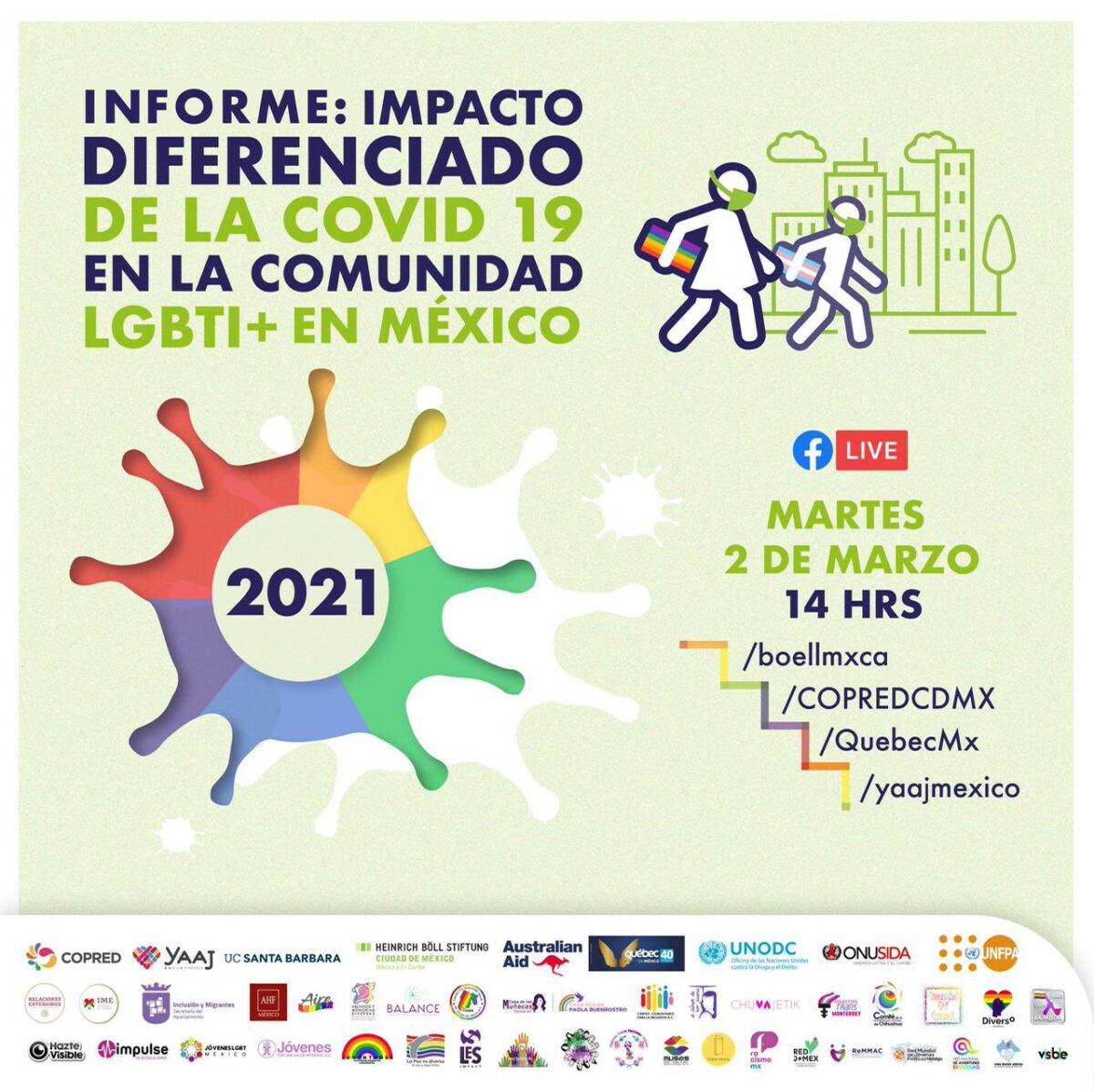 Impacto diferenciado de la COVID-19 en la comunidad LGBT+