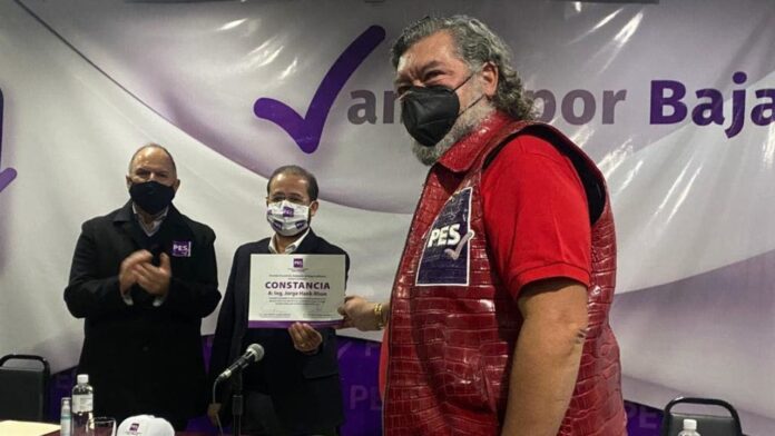 Jorge Hank Rhon candidato del PES en Baja California