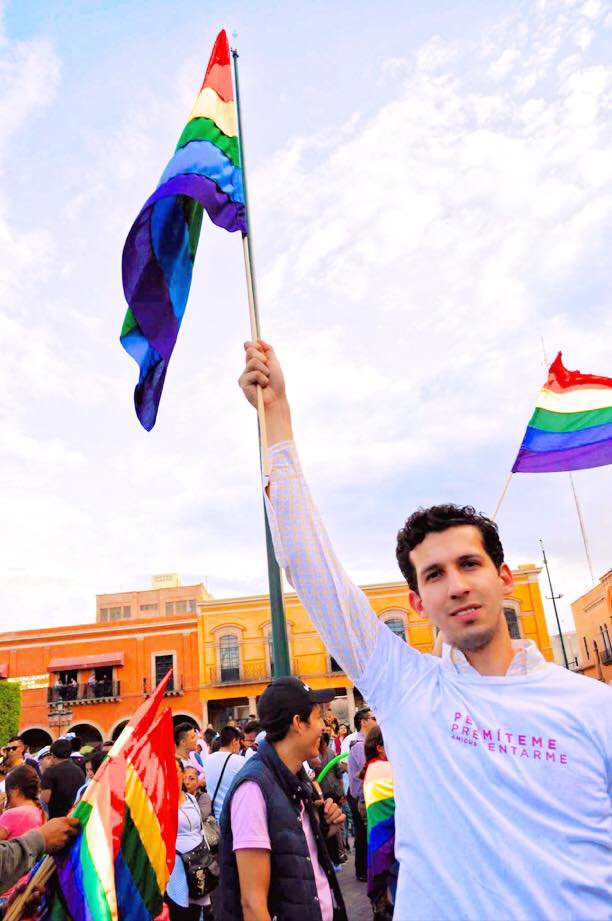 Juan Pablo Delgado candidato LGBT+ elecciones México
