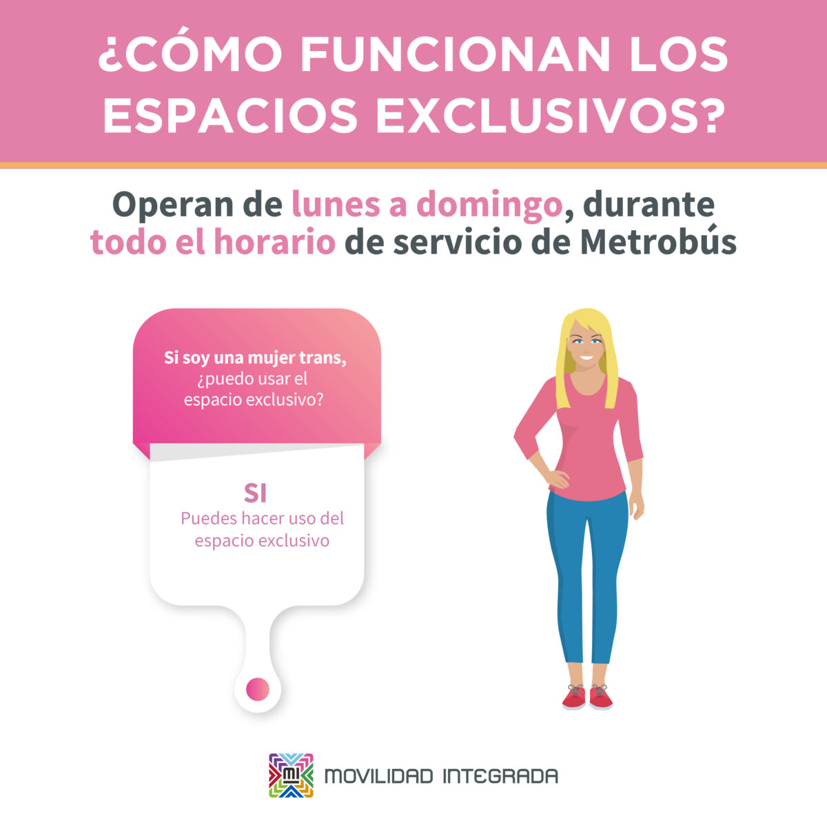 Usar vagones para mujeres si eres trans