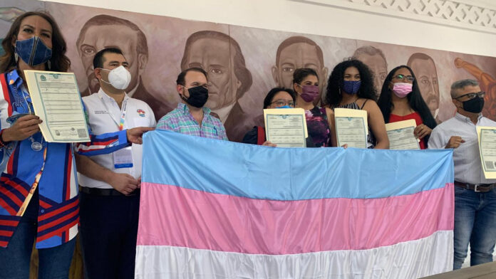 Registro Civil Cancún actas nacimiento personas trans