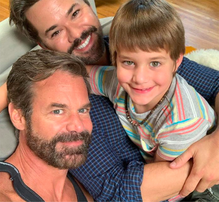 Andrew Rannells Tuc Watkins hijos