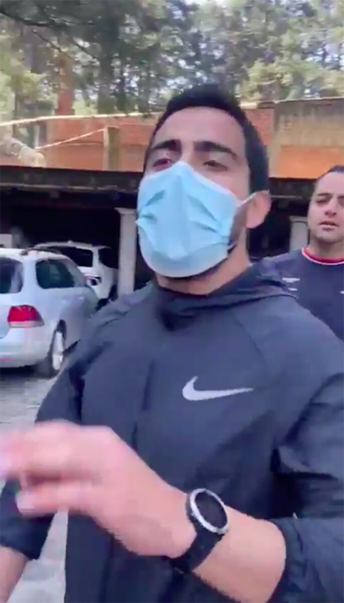 ataque agresor video twitter