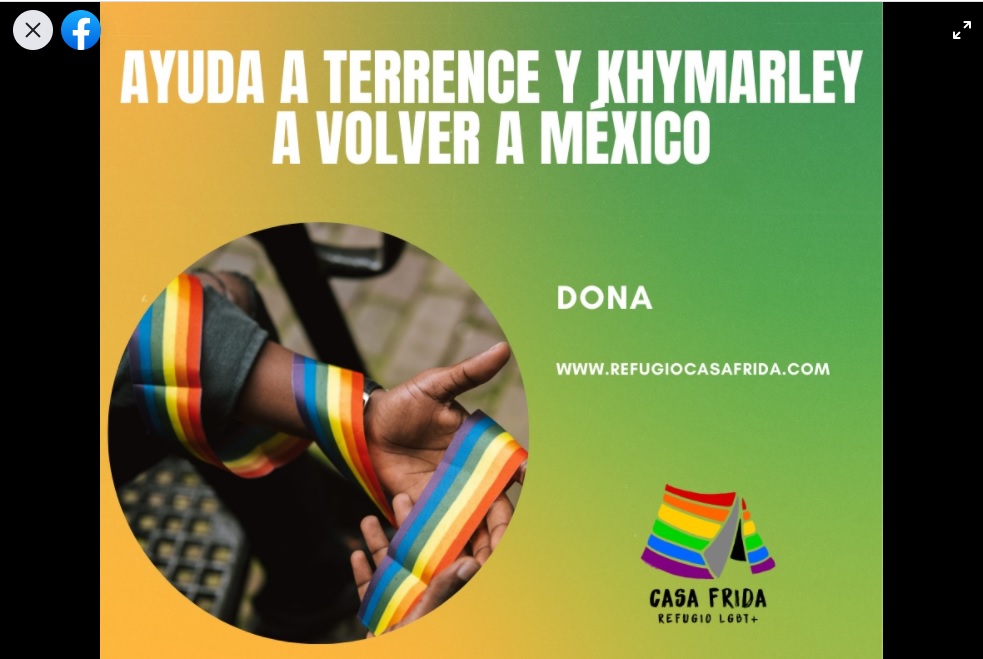 Campaña de Casa Frida para traer a Terrence y Khymarley
