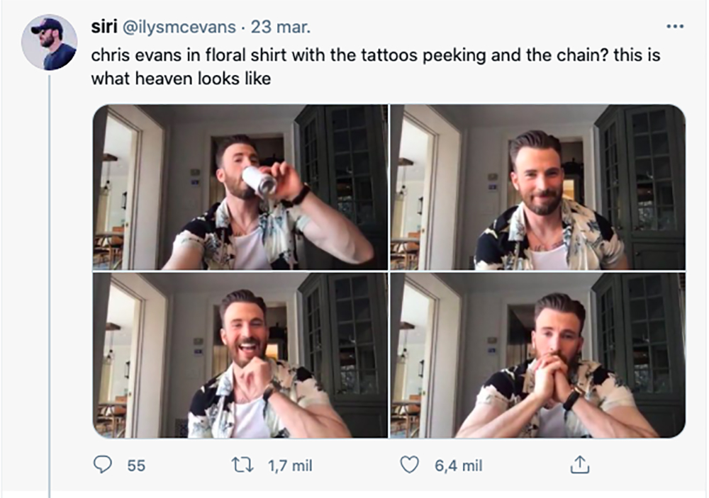 Chris Evans tatuajes pecho