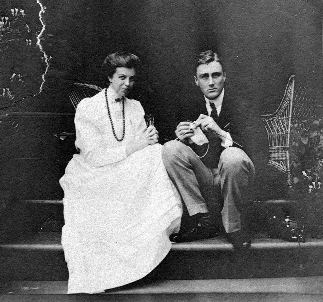 Eleanor Roosevelt y Franklin