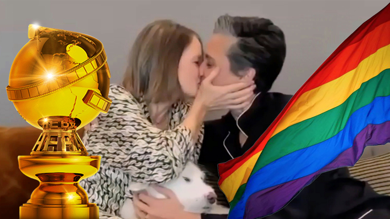 ganadores-LGBT-Globos-Oro-Golden-Globes beso jodie foster ganadores lgbt golden globes 2021