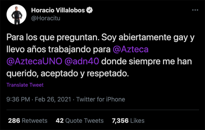 twitter horacio villalbos foto