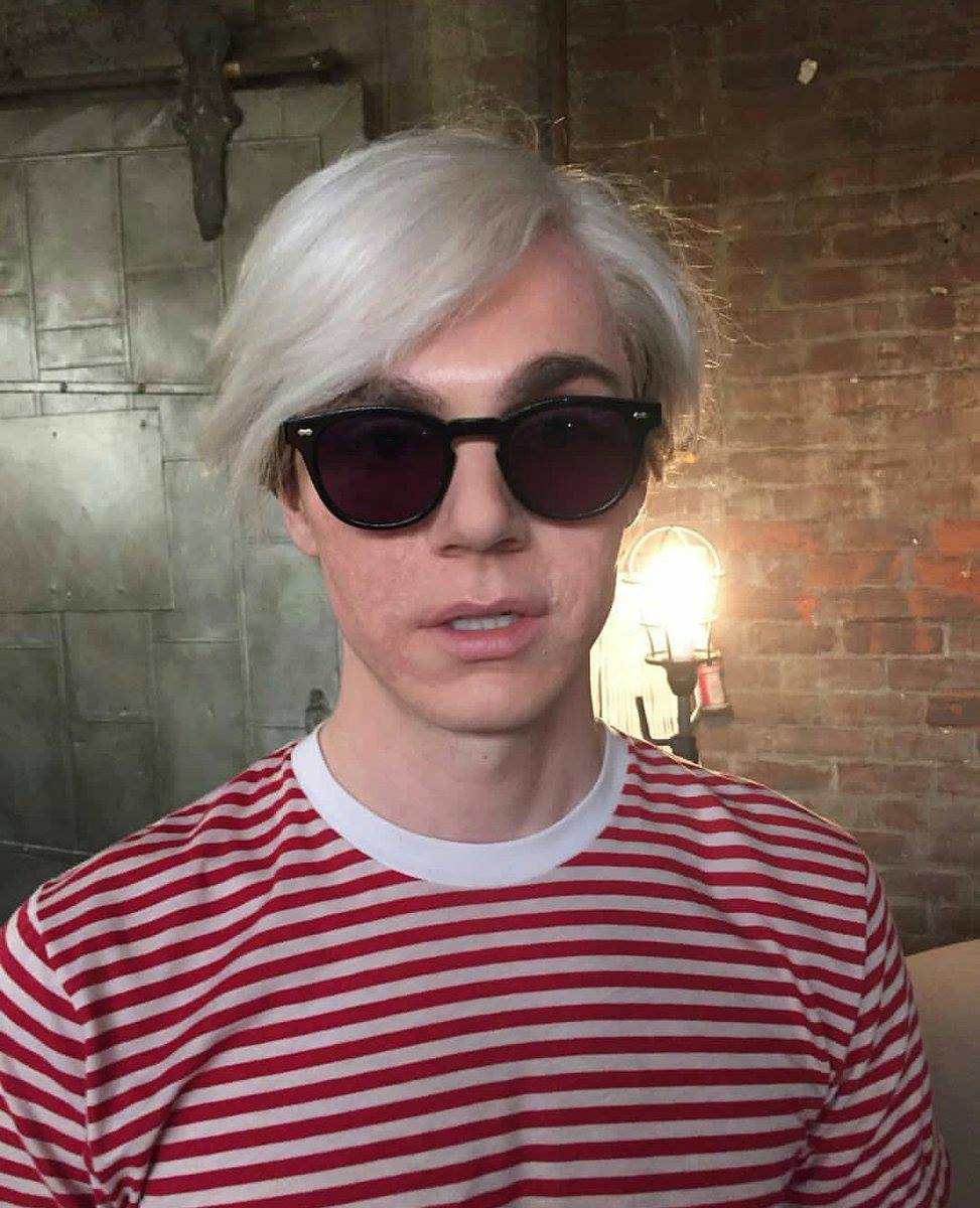 Andy Warhol Evan Peters