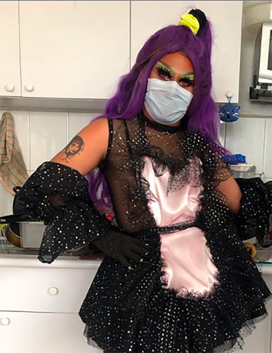 Drag queen taquería El Tacón