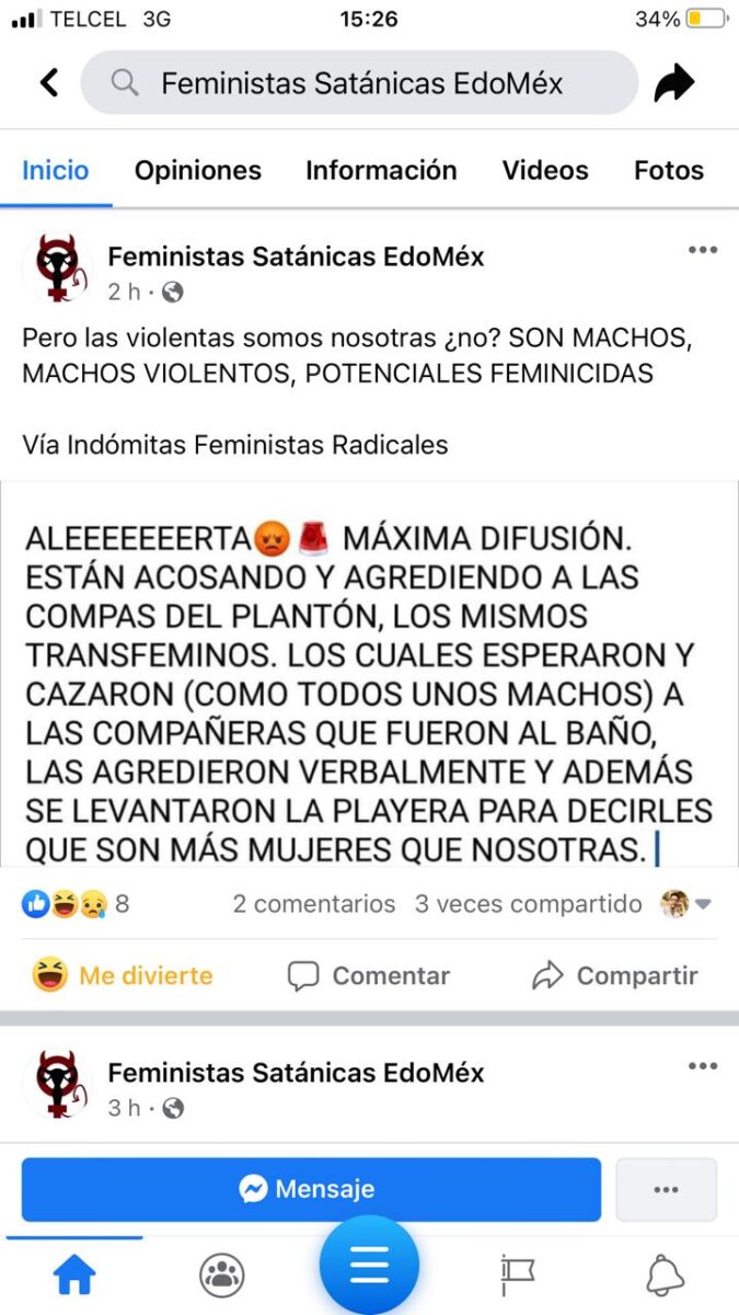 Acoso transfóbico
