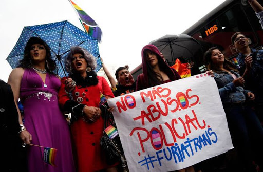violencia policial trans