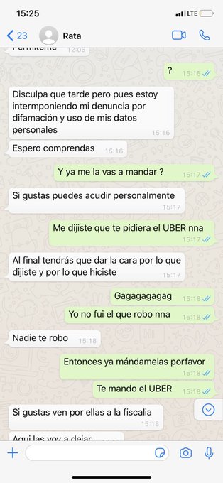 conversación whatsapp deseos fab uber