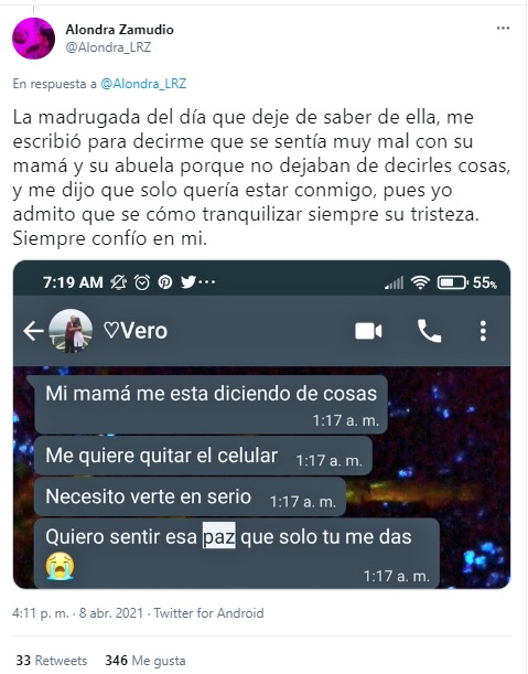 Verónica Fonseca y Alondra Zamudio
