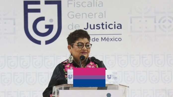 Representación de la Fiscalía de CDMX sobre la bisexualidad