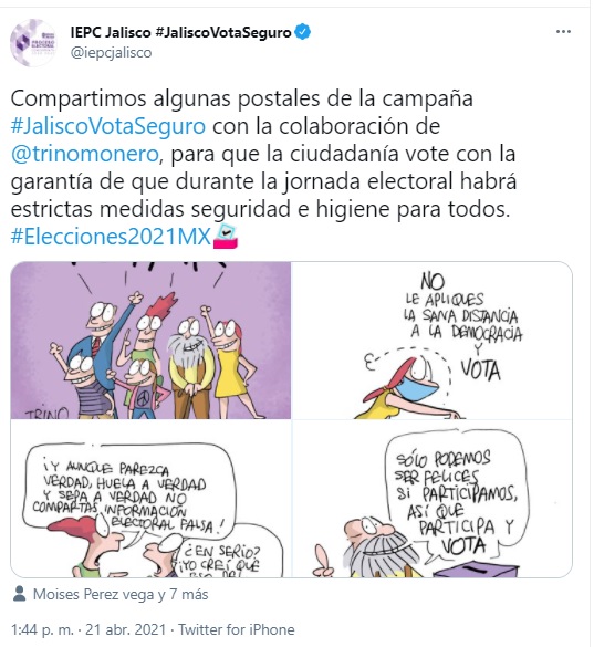 Trino Camacho incluirá personajes LGBT+ y trans en campaña del IEPC Jalisco