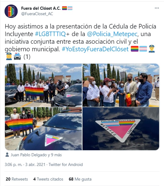 Presentan Policía Incluyente de Metepec