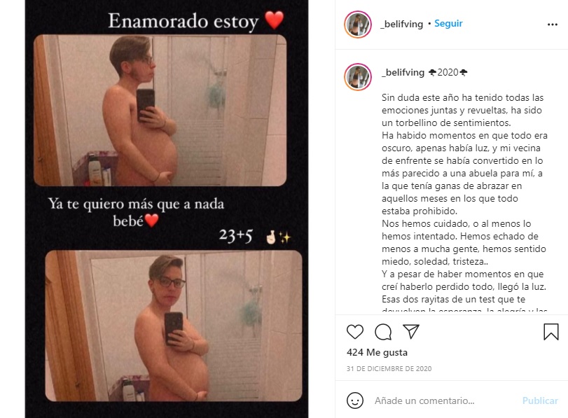 Rubén Castro hombre trans embarazado