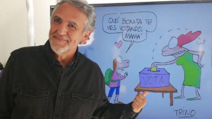 Trino Camacho hace camaña Jalisco vota seguro para el IEPC