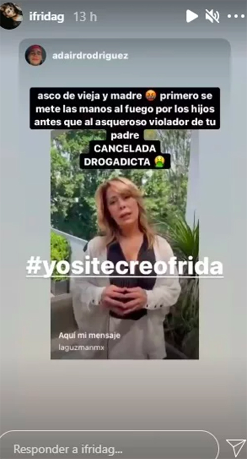 Alejandra guzman frda sofia enrique