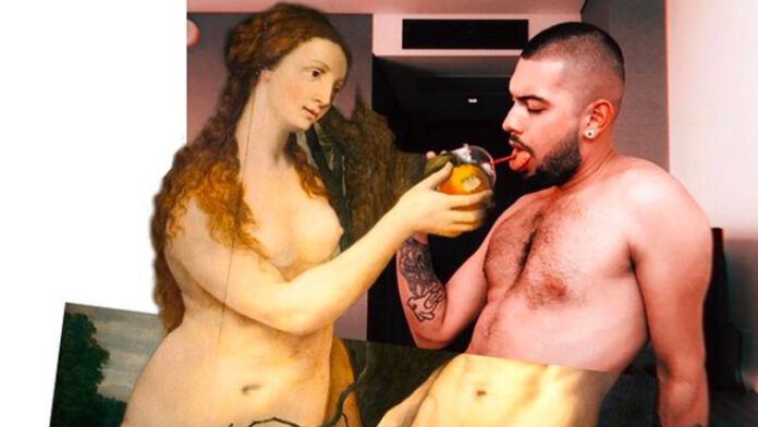 goddess fake arte mexicano collage