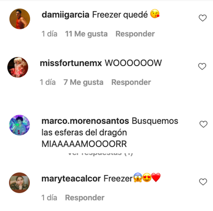 instagram letal freezer dragon ball