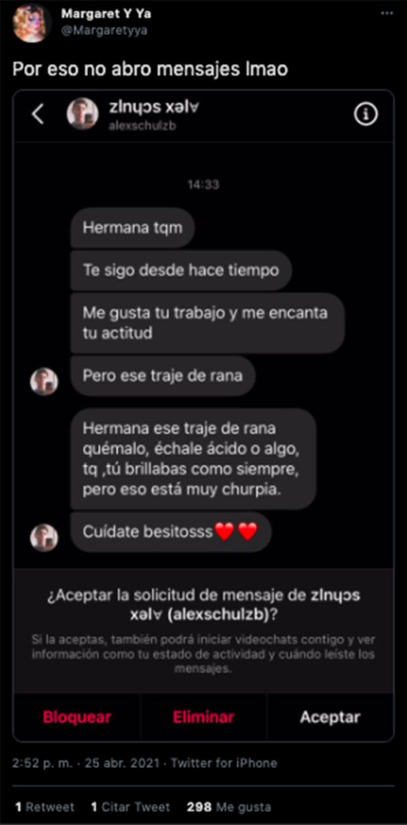 margaret y ya drag queen mas draga