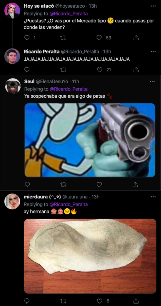 twitter pepe teo calcetas patas