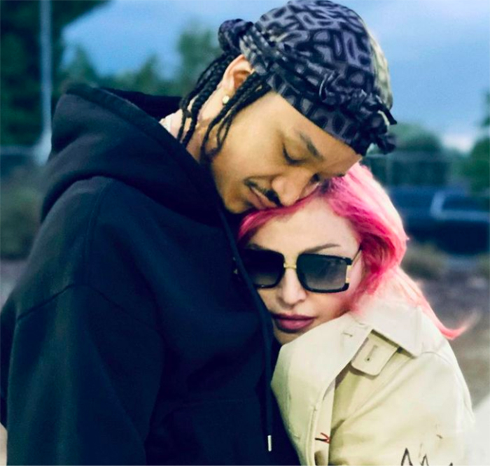madonna novio abrazo Ahlamalik_Williams