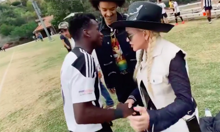 david banda jugando futbol