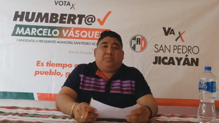 Humberta Marcelo Vásquez candidata en Jicayán