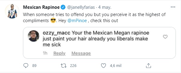 Apodan a JAnelly Farías la Megan Rapinoe mexicana