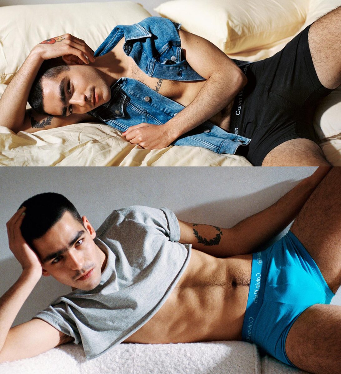 Omar Ayuso calzones Calvin Klein