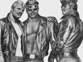 Tom de Finlandia arte leather
