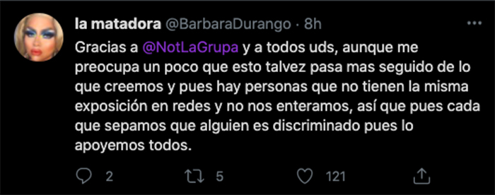 llamado denuncia not la grupa