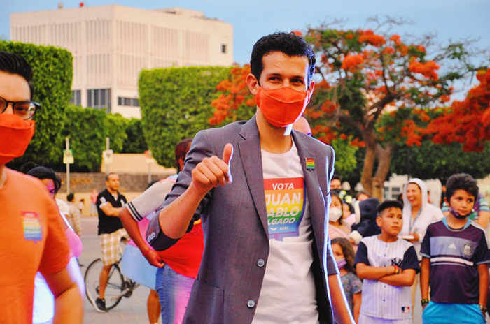 juan pablo delgado baila leon candidato