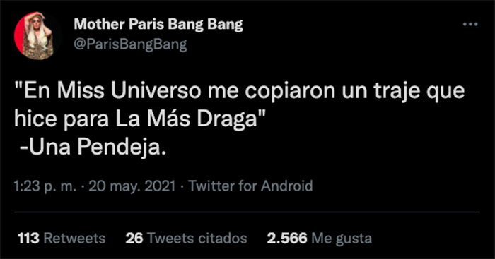 paris bang bang miss universo